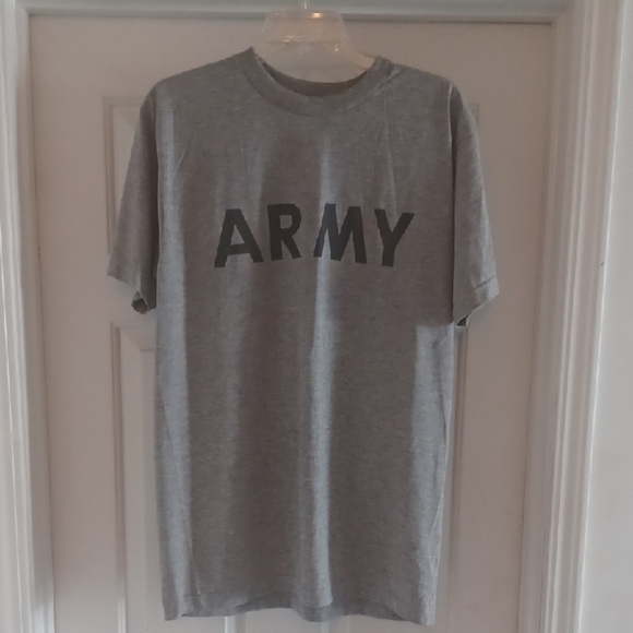 U.S. Army Other - U.S. Army Gray Short Sleeve Tee with Bold Chest Logo